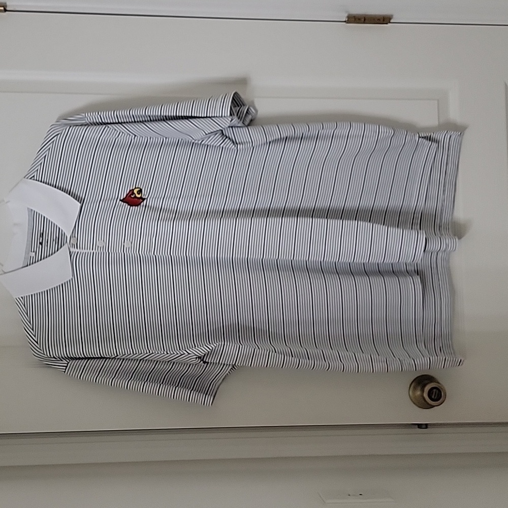 Adidas, Size XL Climalite Golf Polo Shirt Louisville Cardinals Gently Used Cond.